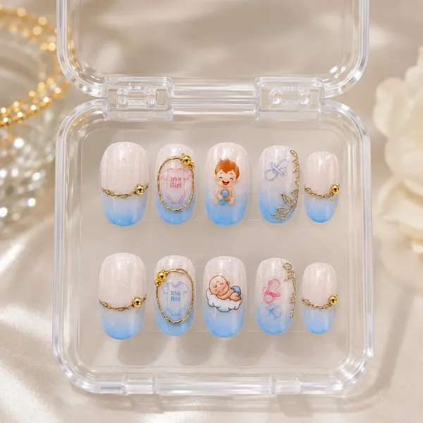 Cat_Eye_Press_On_Nails_Kit_For_Women