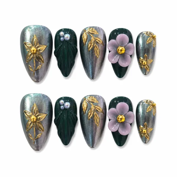 Cat_Eye_Press_On_Nails_Kit_For_Women