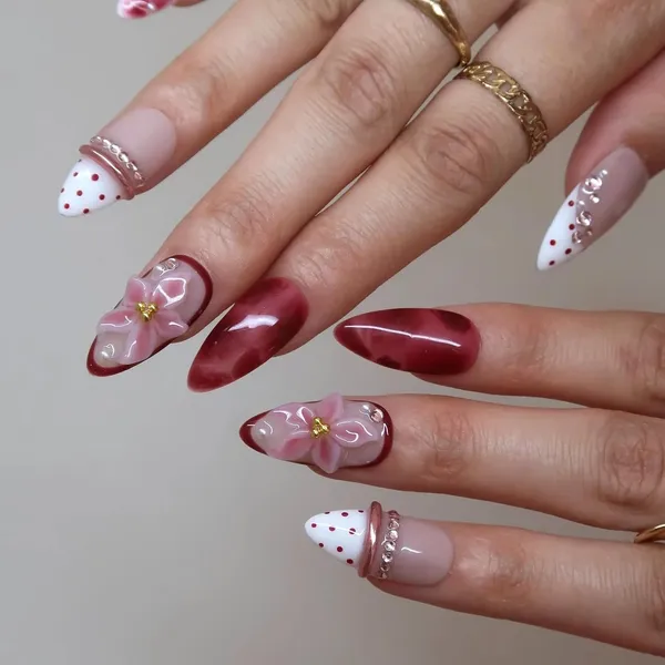 Abstract_Press_On_Nails_For_Women