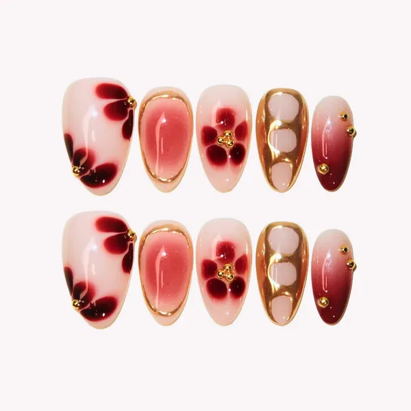 Abstract_Press_On_Nails_For_Women