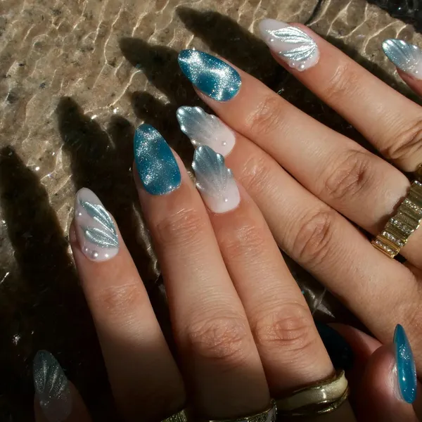 Abstract_Press_On_Nails_For_Women