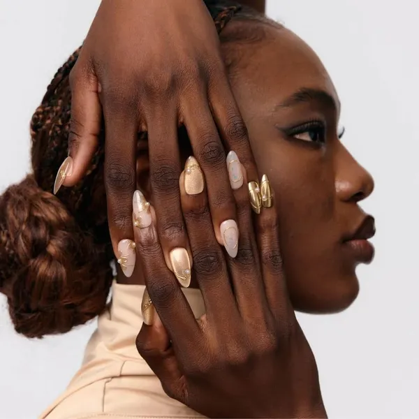 Abstract_Press_On_Nails_For_Women