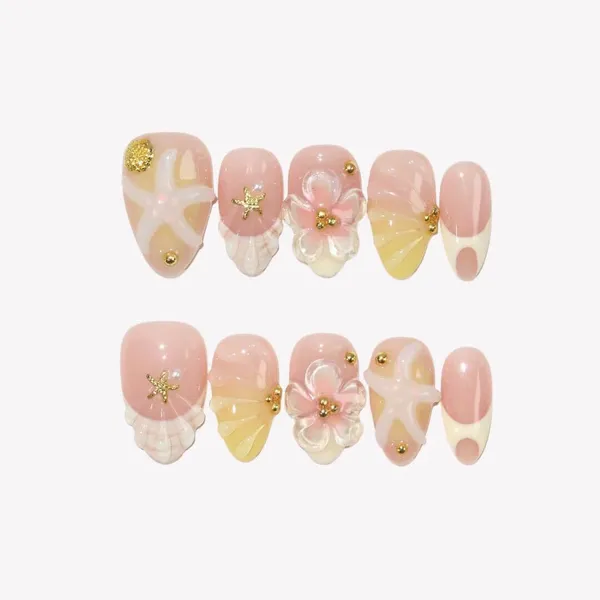 Abstract_Press_On_Nails_For_Women