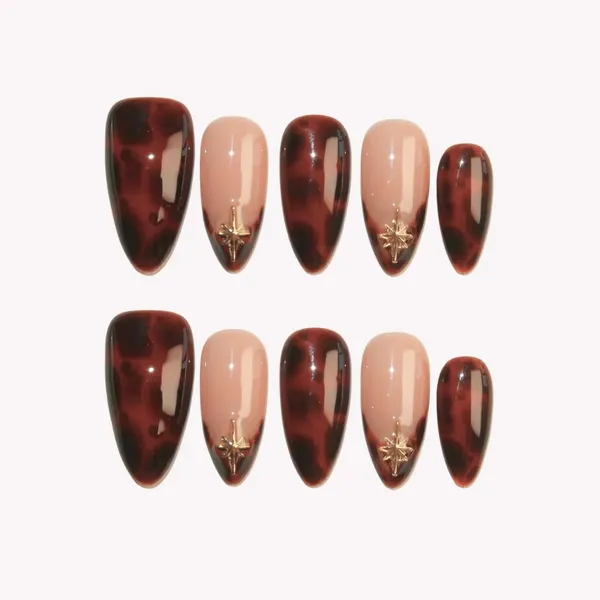 Abstract_Press_On_Nails_For_Women