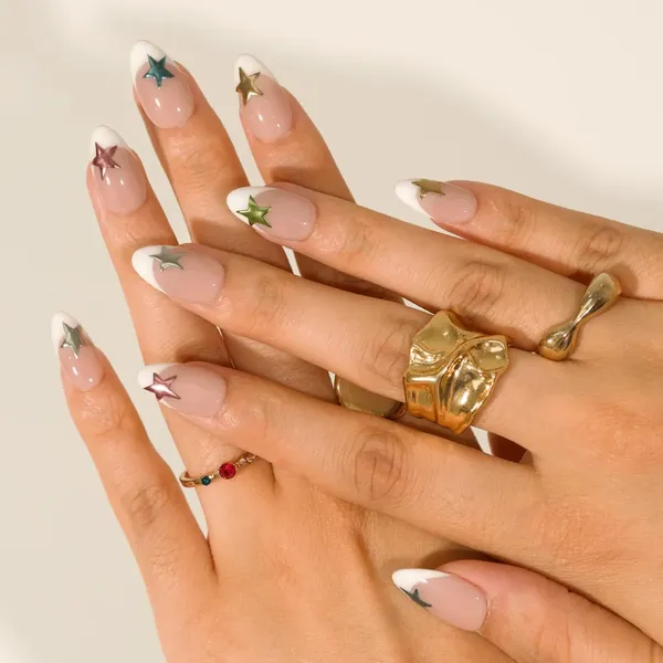 Abstract_Press_On_Nails_For_Women