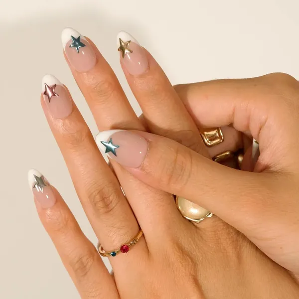 Abstract_Press_On_Nails_For_Women