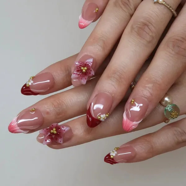 Abstract_Press_On_Nails_For_Women