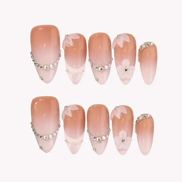 Abstract_Press_On_Nails_For_Women