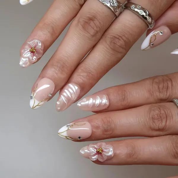 Abstract_Press_On_Nails_For_Women