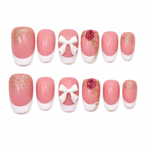 Abstract_Press_On_Nails_For_Women