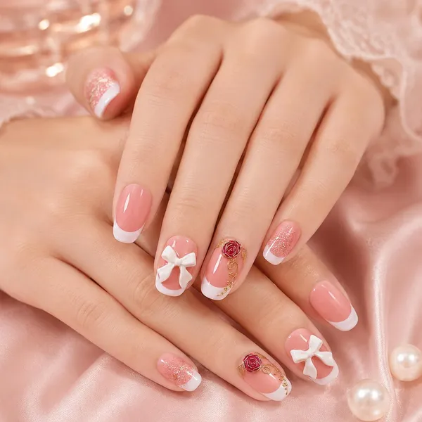 Abstract_Press_On_Nails_For_Women