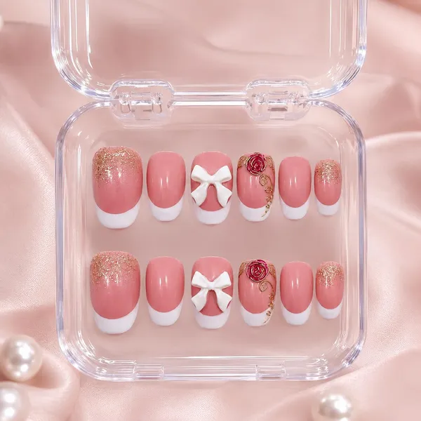 Abstract_Press_On_Nails_For_Women