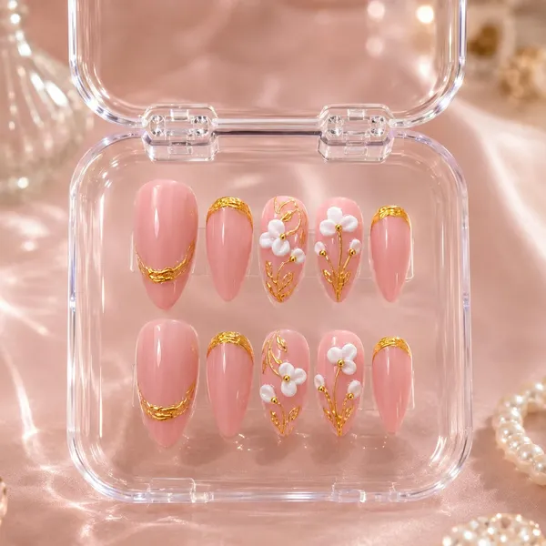 Abstract_Press_On_Nails_For_Women