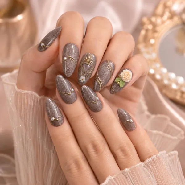 Abstract_Press_On_Nails_For_Women