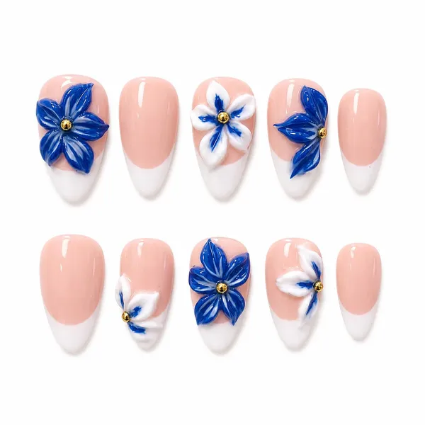 Abstract_Press_On_Nails_For_Women