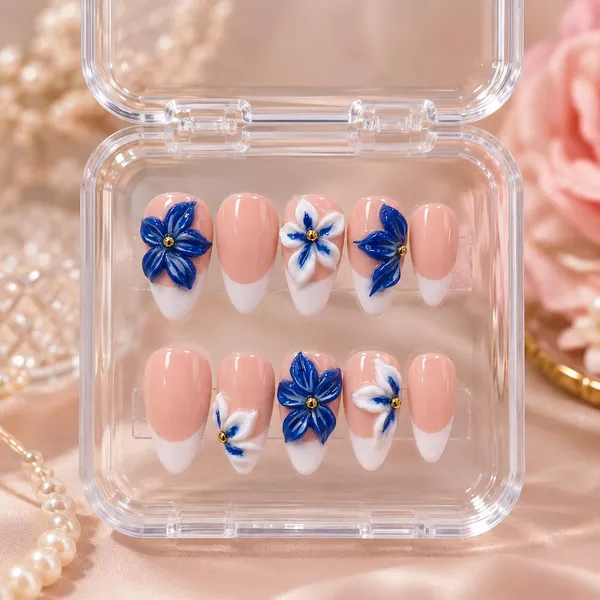 Abstract_Press_On_Nails_For_Women