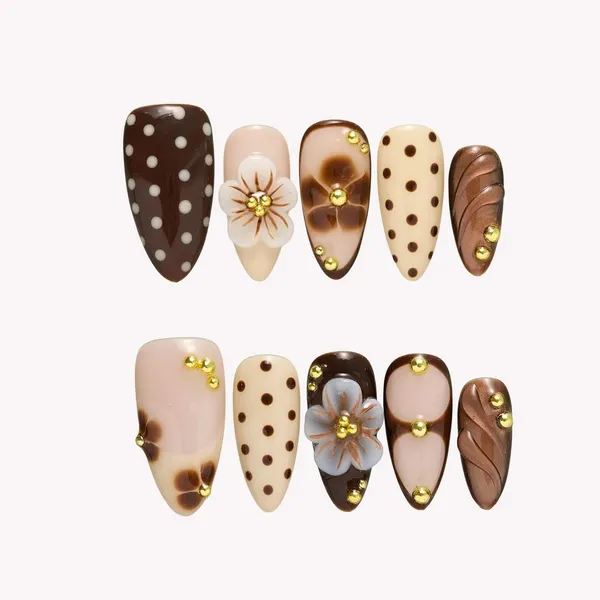 Abstract_Press_On_Nails_For_Women
