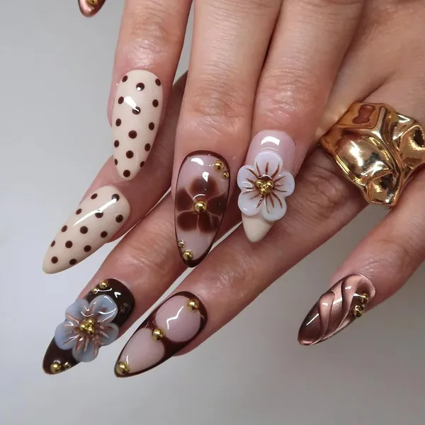 Abstract_Press_On_Nails_For_Women