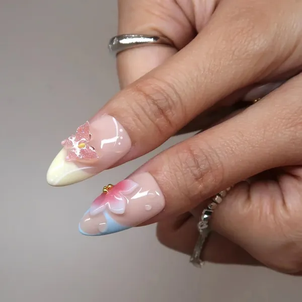 Abstract_Press_On_Nails_For_Women