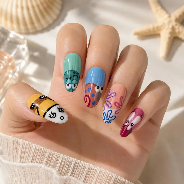 Abstract_Press_On_Nails_Kit_For_Women