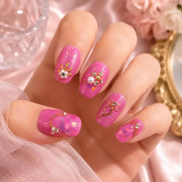 Abstract_Press_On_Nails_For_Women