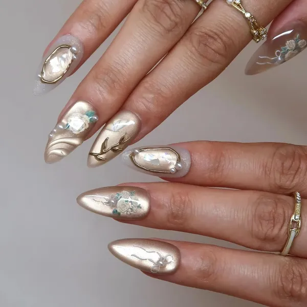 Abstract_Press_On_Nails_For_Women