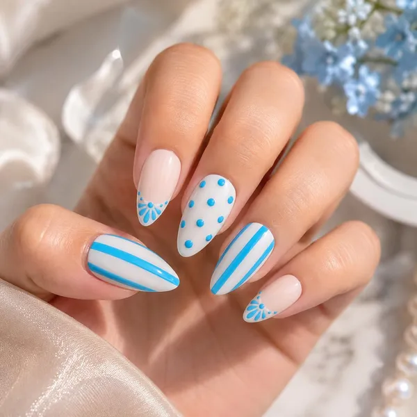 Abstract_Press_On_Nails_For_Women