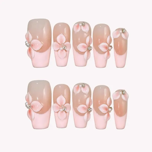 Abstract_Press_On_Nails_For_Women