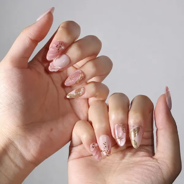 Abstract_Press_On_Nails_For_Women