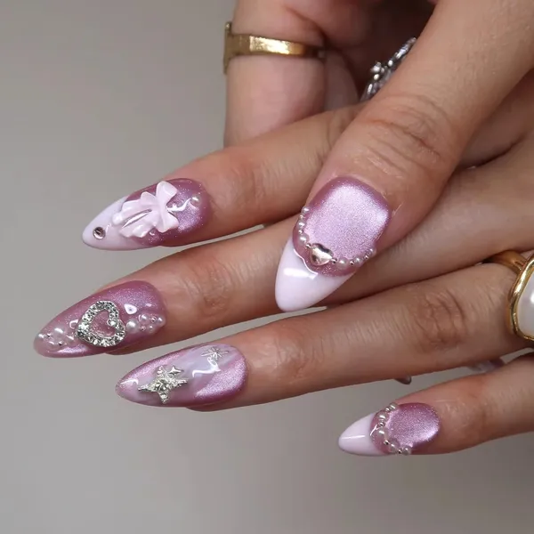 Abstract_Press_On_Nails_For_Women