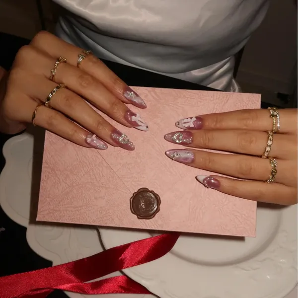 Abstract_Press_On_Nails_For_Women