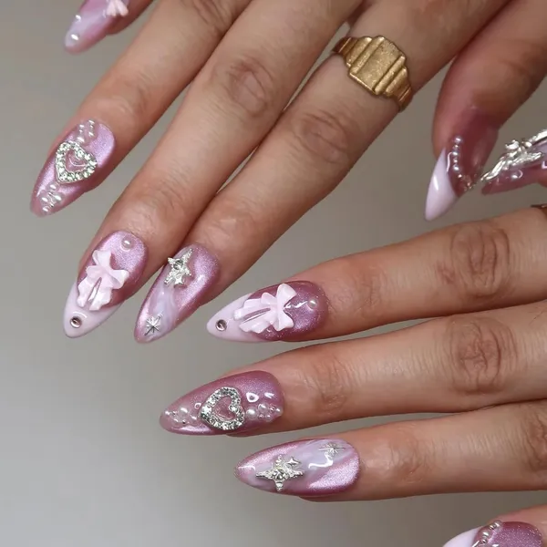 Abstract_Press_On_Nails_For_Women