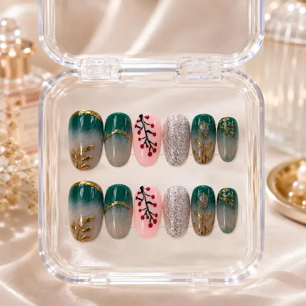 Abstract_Press_On_Nails_For_Women