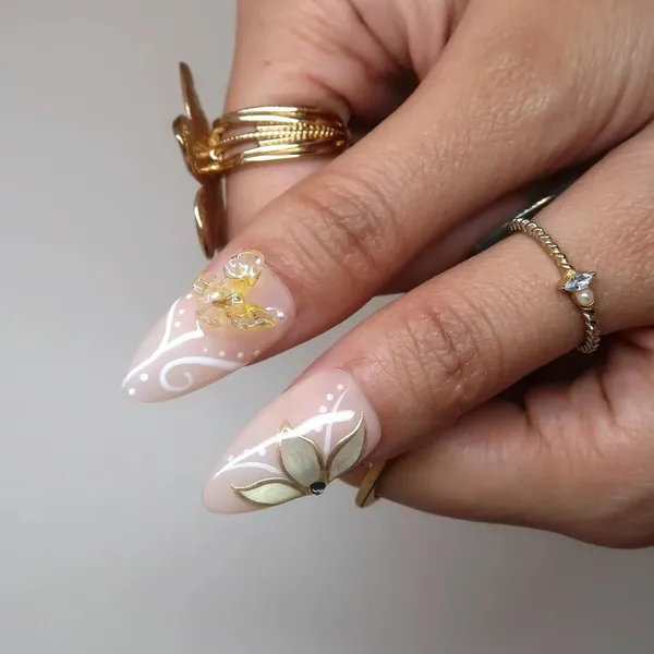 Abstract_Press_On_Nails_For_Women