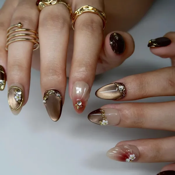 Abstract_Press_On_Nails_For_Women