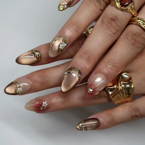 Abstract_Press_On_Nails_For_Women