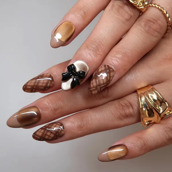 Abstract_Press_On_Nails_For_Women