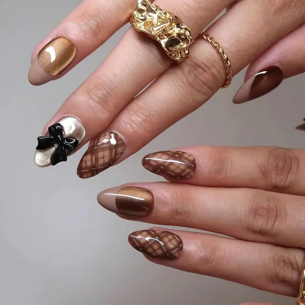 Abstract_Press_On_Nails_For_Women