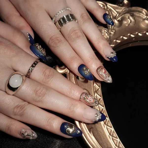 Abstract_Press_On_Nails_For_Women