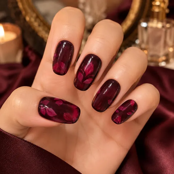 Abstract_Press_On_Nails_For_Women