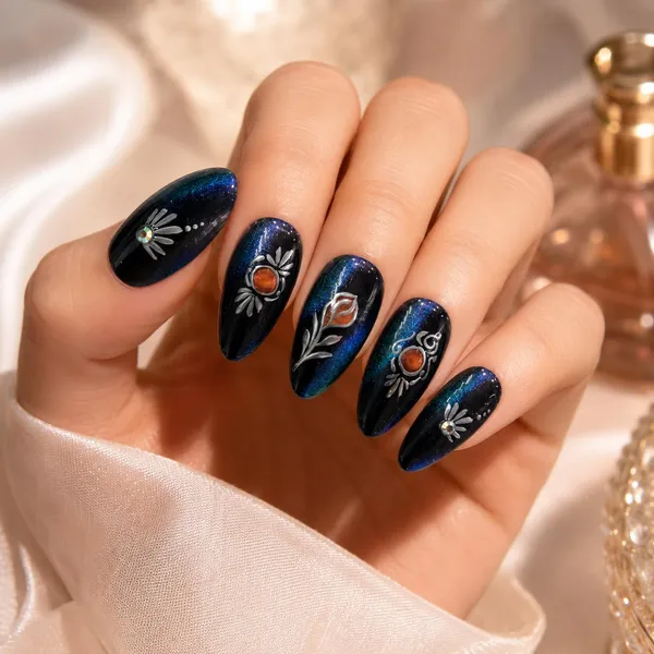 Abstract_Press_On_Nails_Kit_For_Women