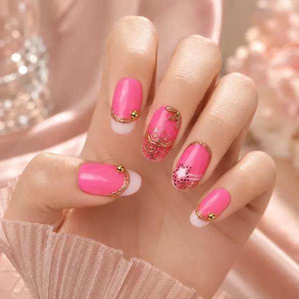 Abstract_Press_On_Nails_For_Women