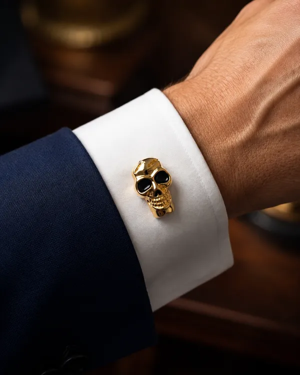 Bold_Gold_Skull_Designer_Cufflinks_–_Premium_Novelty_French_Cuff_Links_for_Wedding,_Tuxedo,_and_Evening_Wear