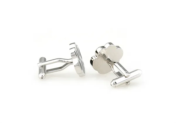 Silver_Black_Metal_Premium_Cufflinks_For_Men
