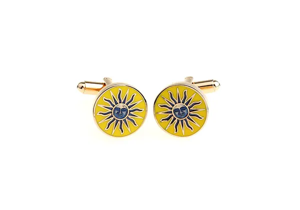 Gold_And_Yellow_Metal_Premium_Cufflinks_For_Men