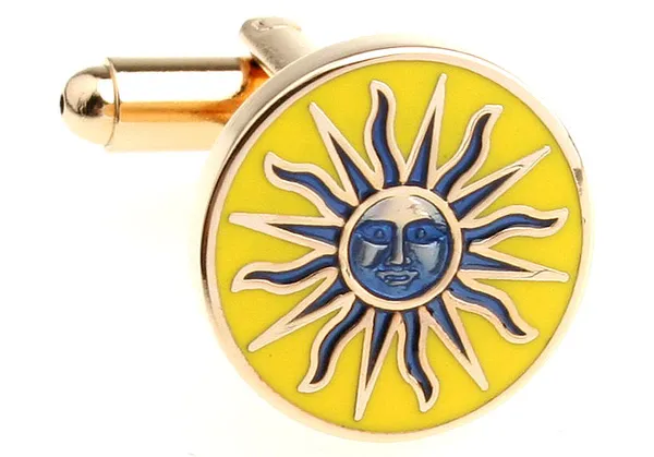 Gold_And_Yellow_Metal_Premium_Cufflinks_For_Men