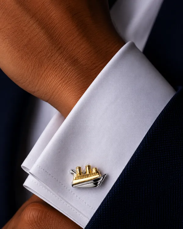 Gold_Metal_Premium_Cufflinks_For_Men