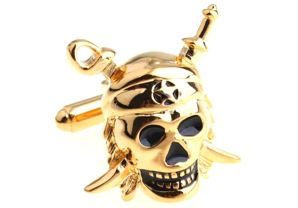 Gold_Metal_Premium_Cufflinks_For_Men