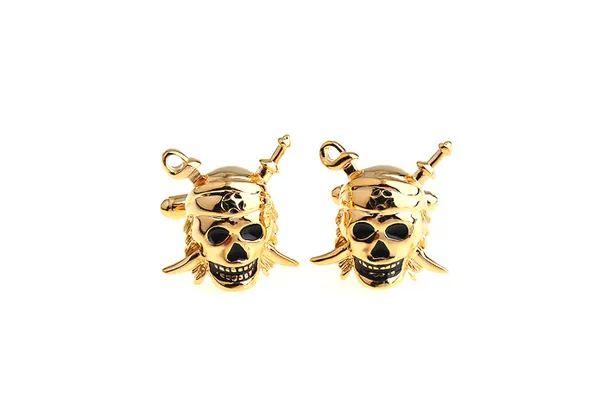 Gold_Metal_Premium_Cufflinks_For_Men