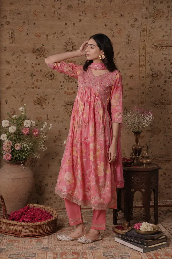 Ethnic_Beautiful_Pink_Embroidered_Anarkali_Suit_For_Women